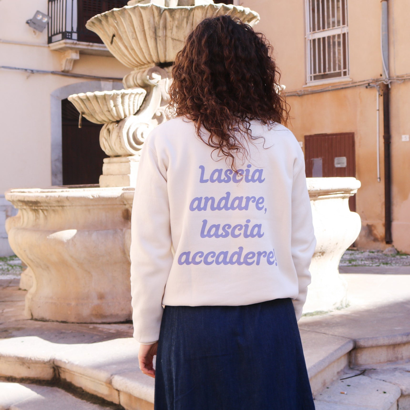 LASCIA ACCADERE | Felpa Motivazionale