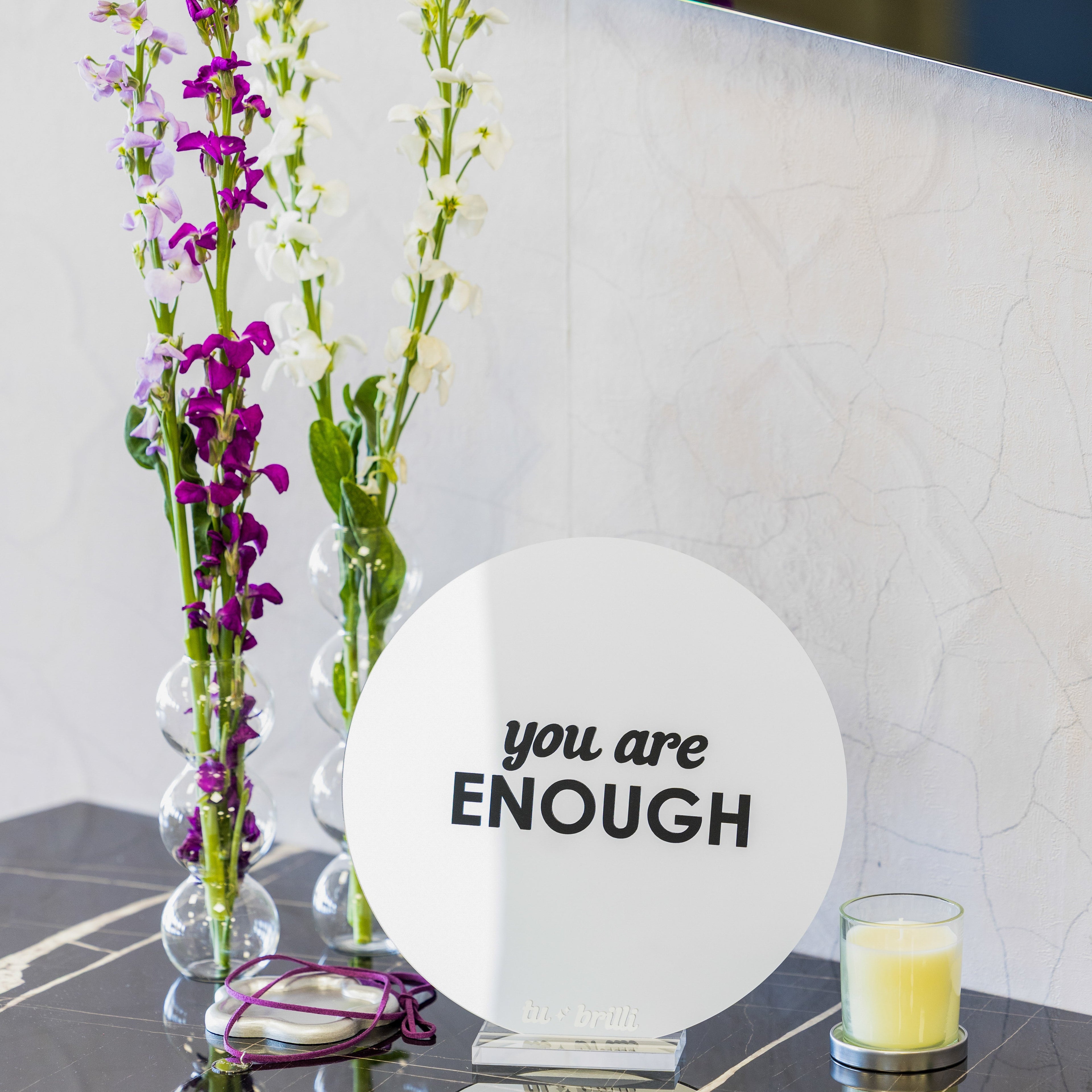 YOU ARE ENOUGH | Sparkle Mirror