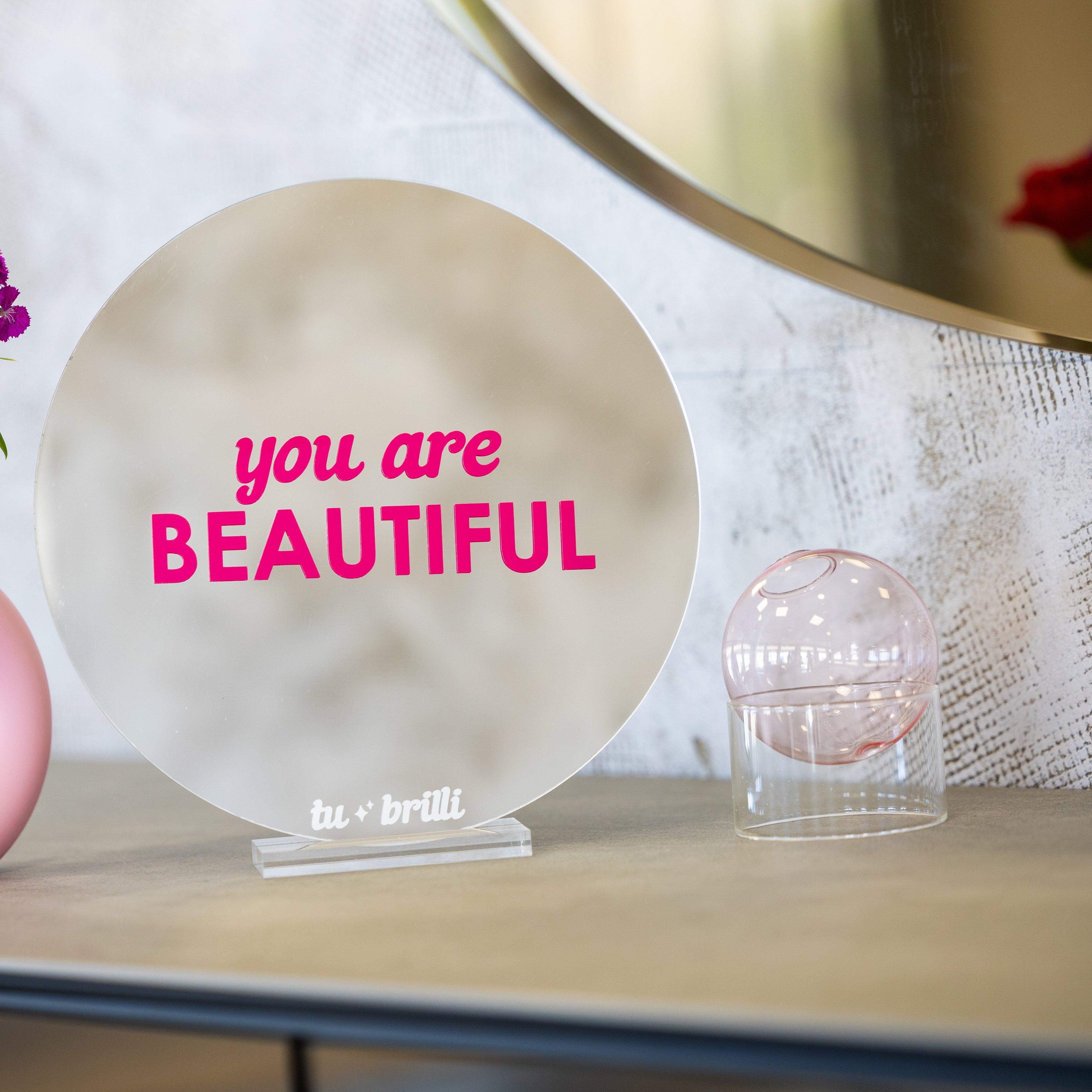 YOU ARE BEAUTIFUL | Sparkle Mirror