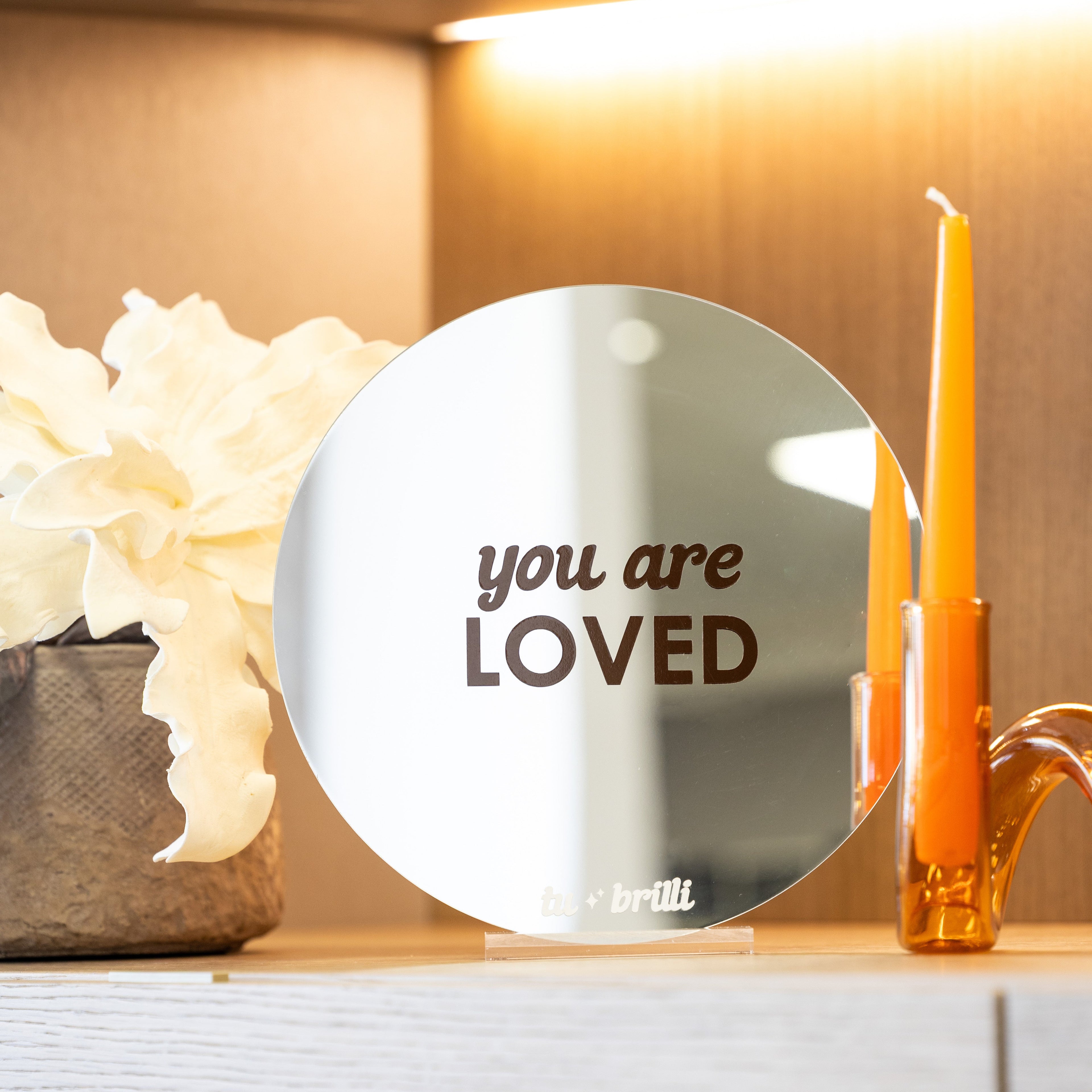 YOU ARE LOVED | Sparkle Mirror