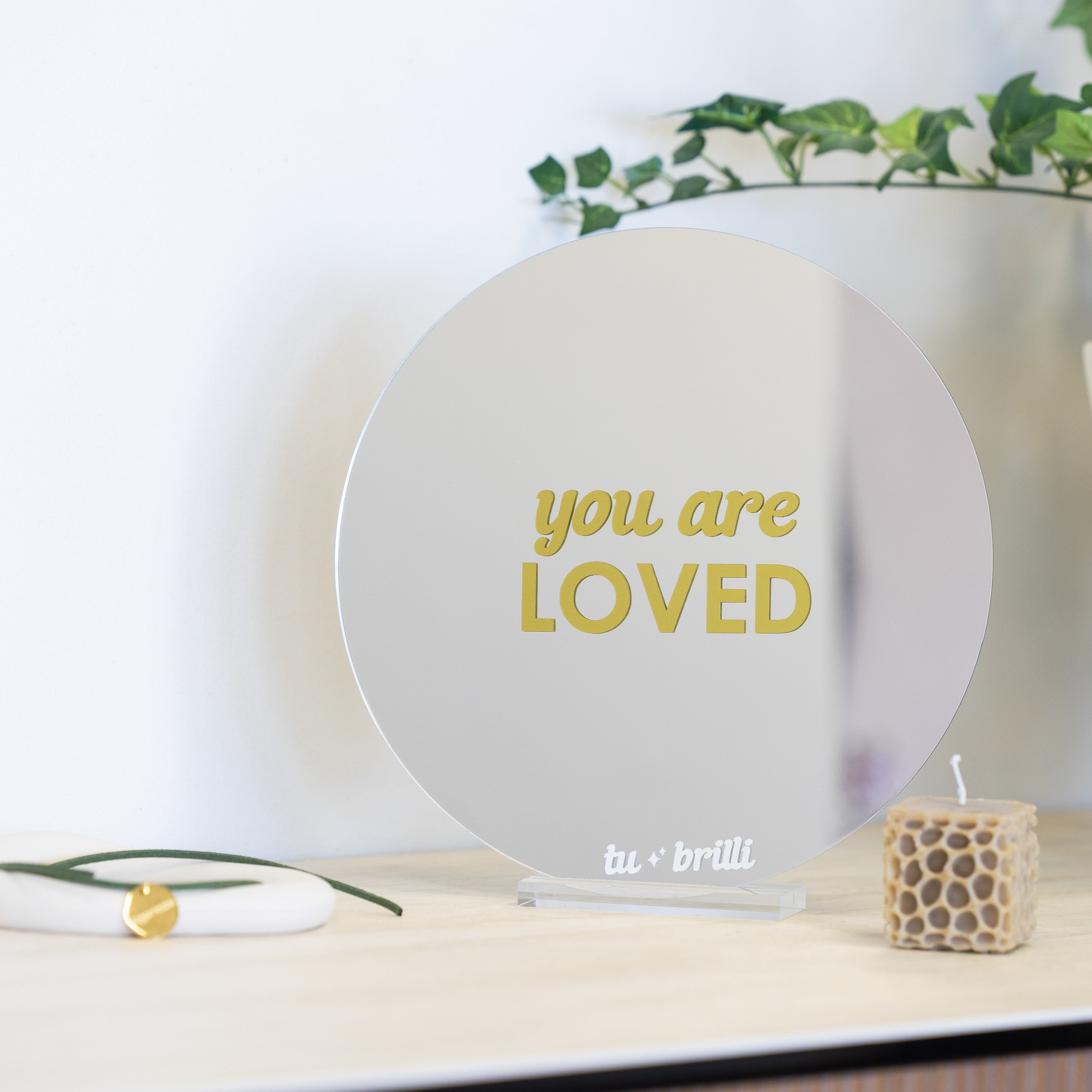 YOU ARE LOVED | Sparkle Mirror