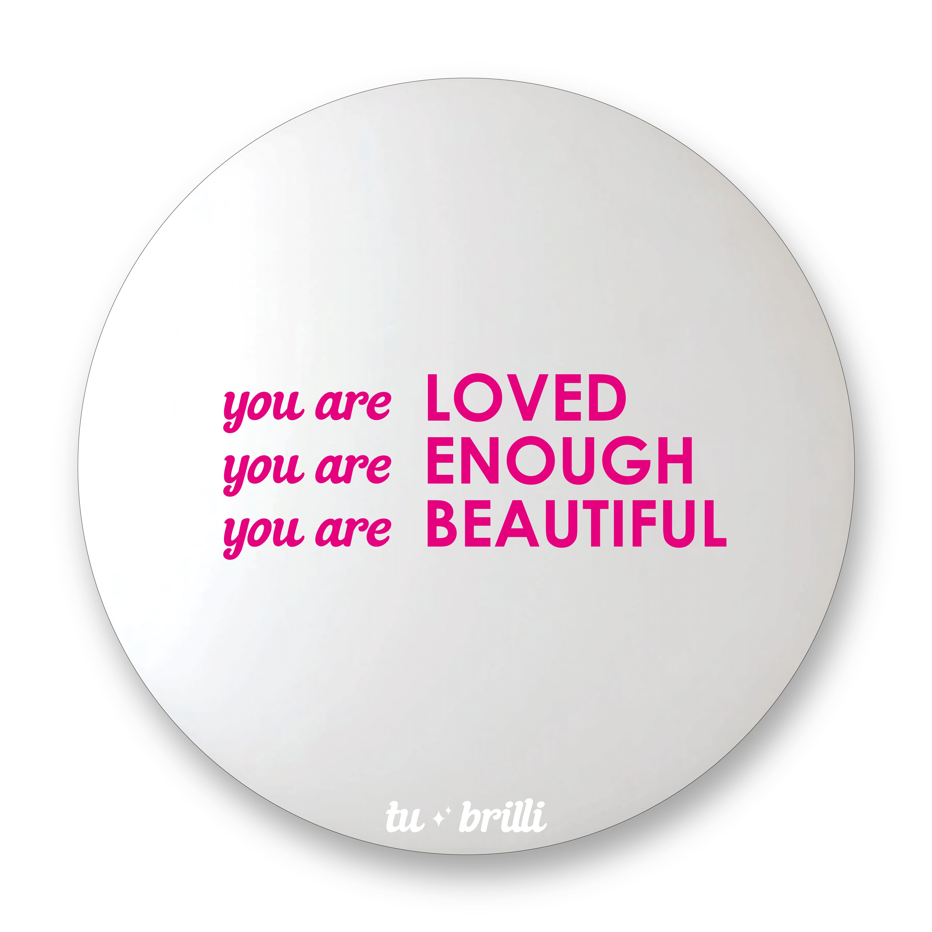 POWER AFFIRMATION | Sparkle Mirror
