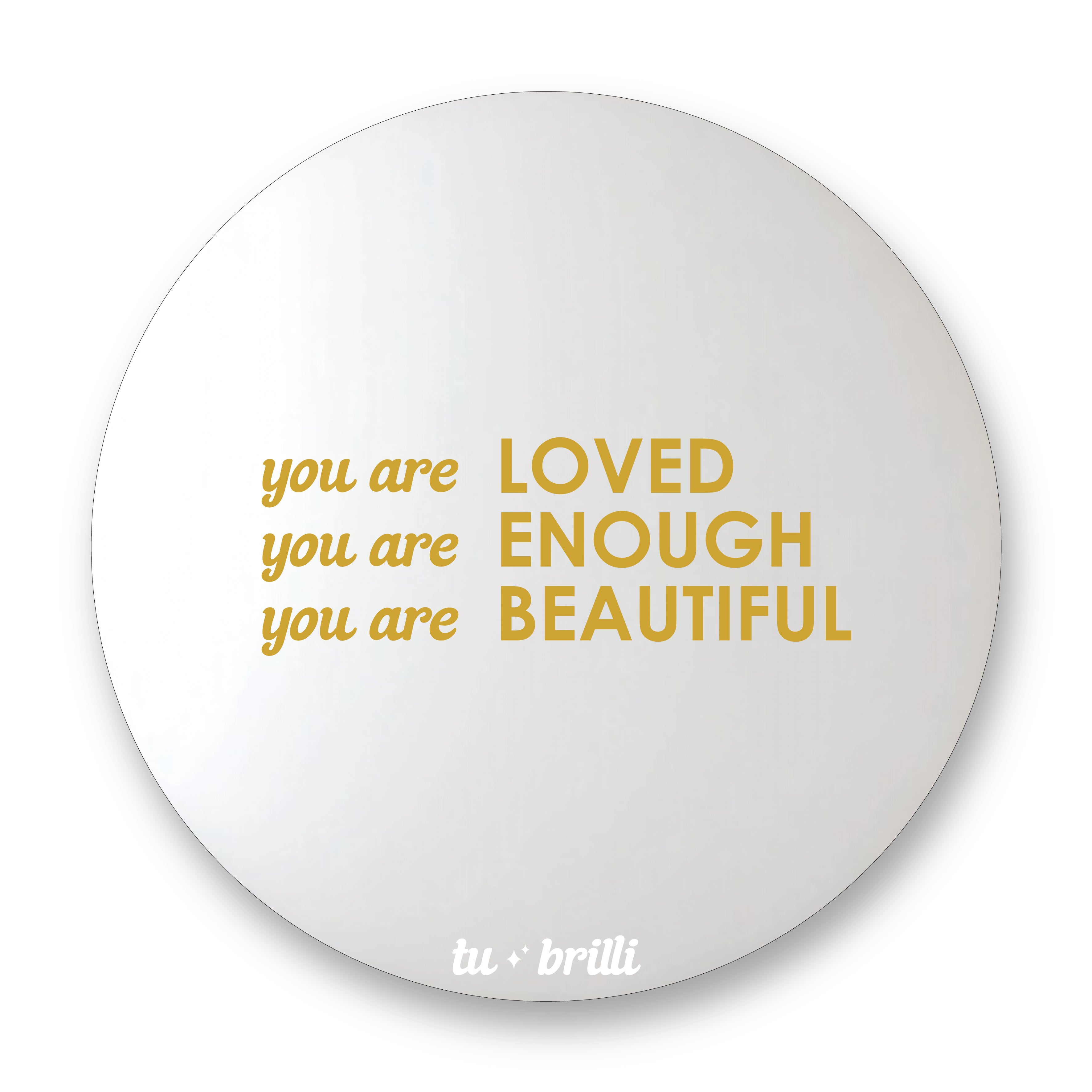 POWER AFFIRMATION | Sparkle Mirror