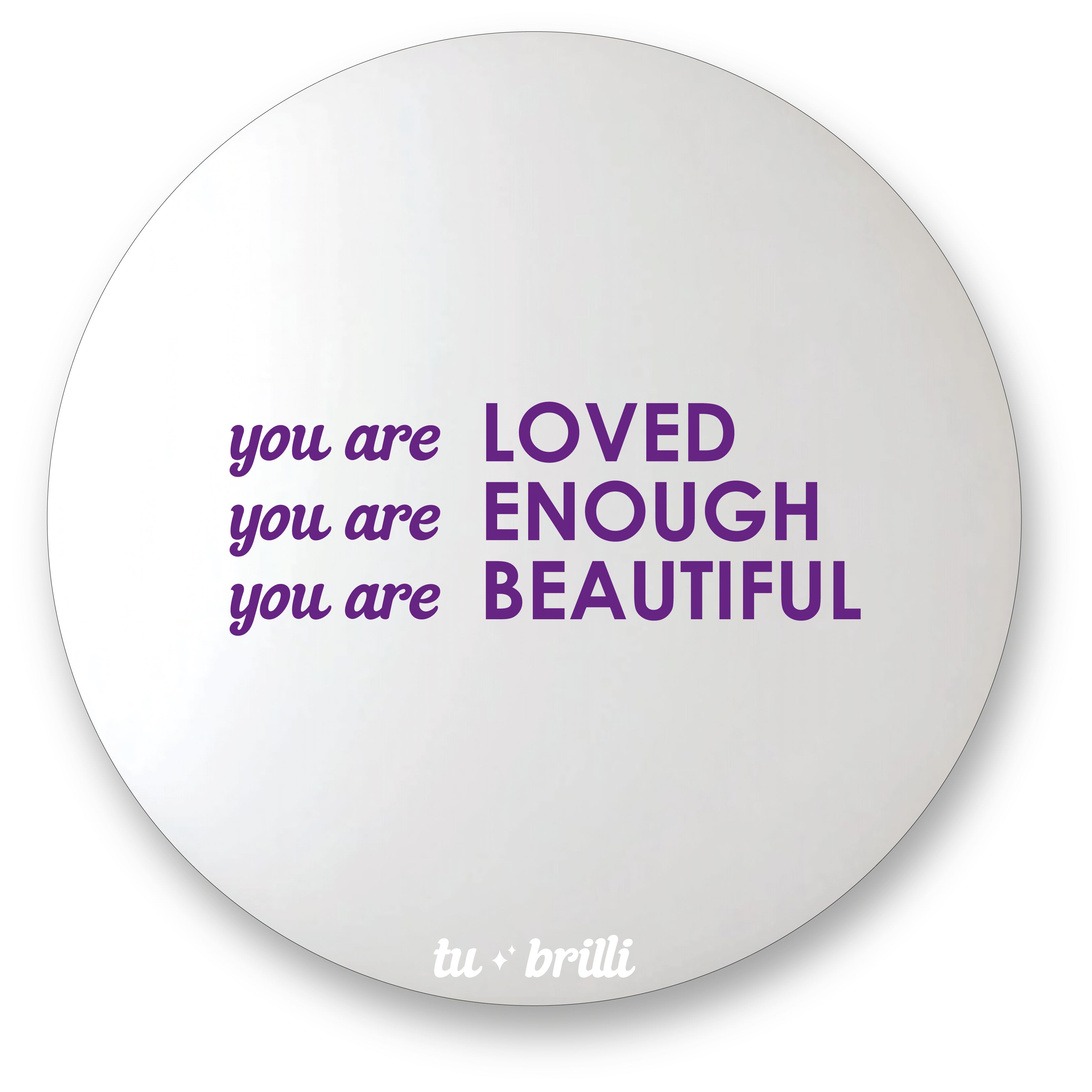POWER AFFIRMATION | Sparkle Mirror