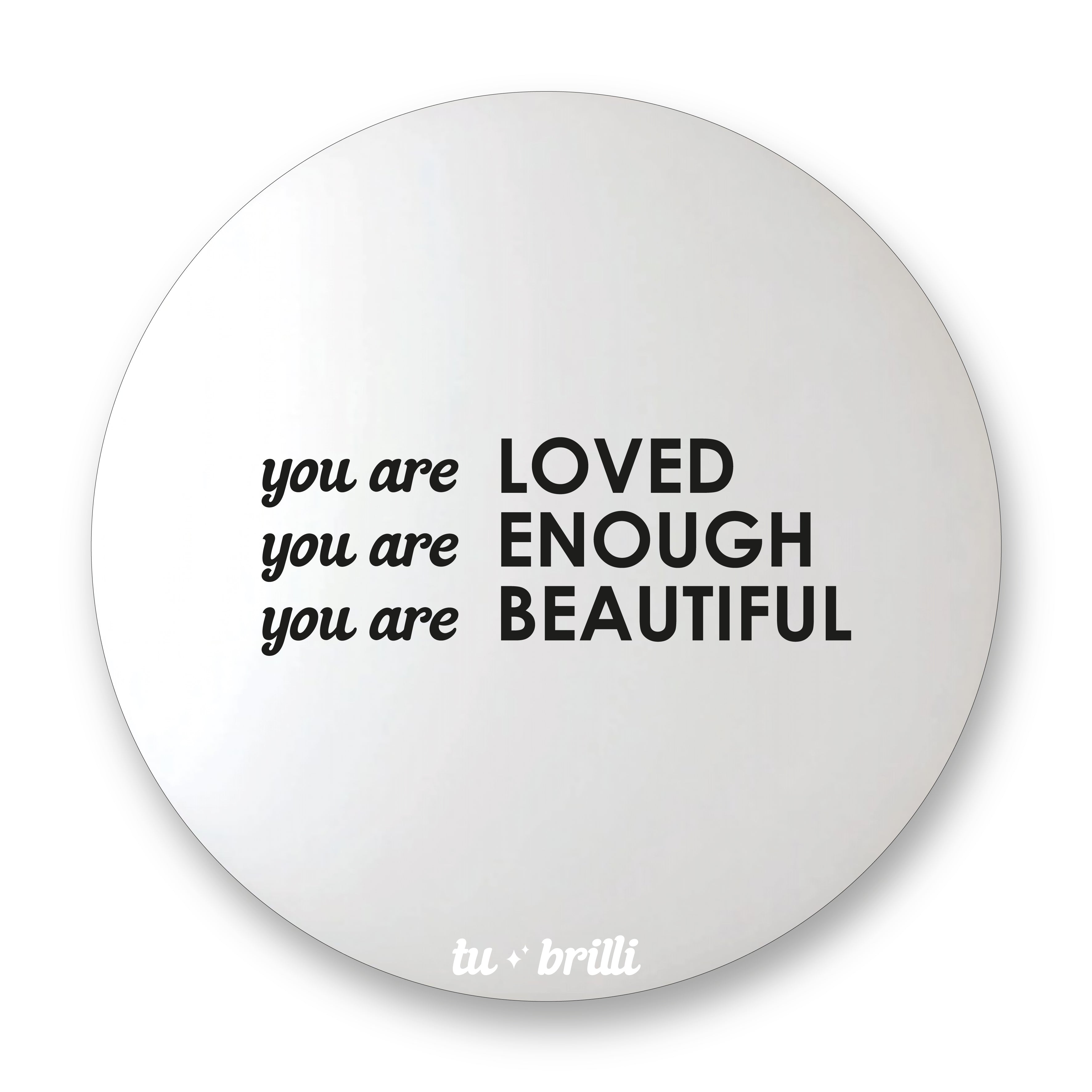 POWER AFFIRMATION | Sparkle Mirror