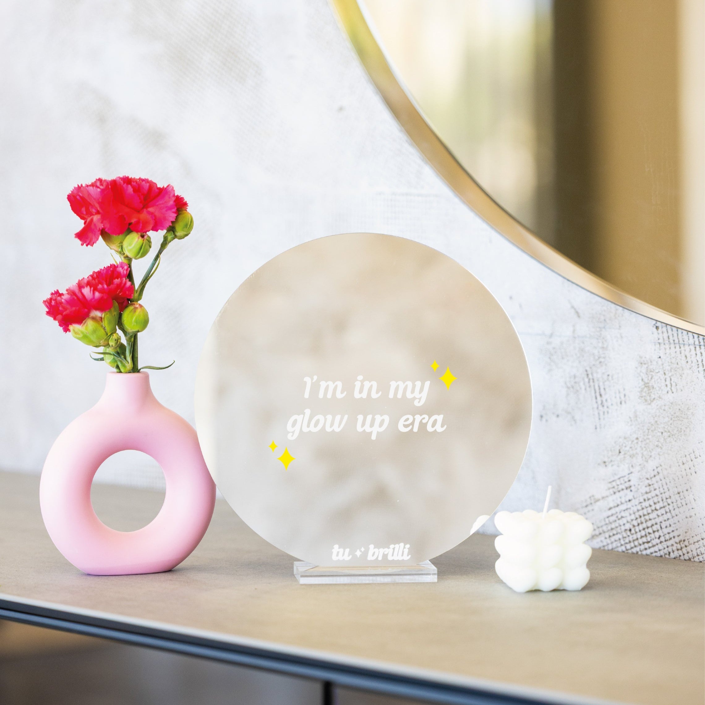 GOOD THINGS TAKE TIME | Sparkle Mirror