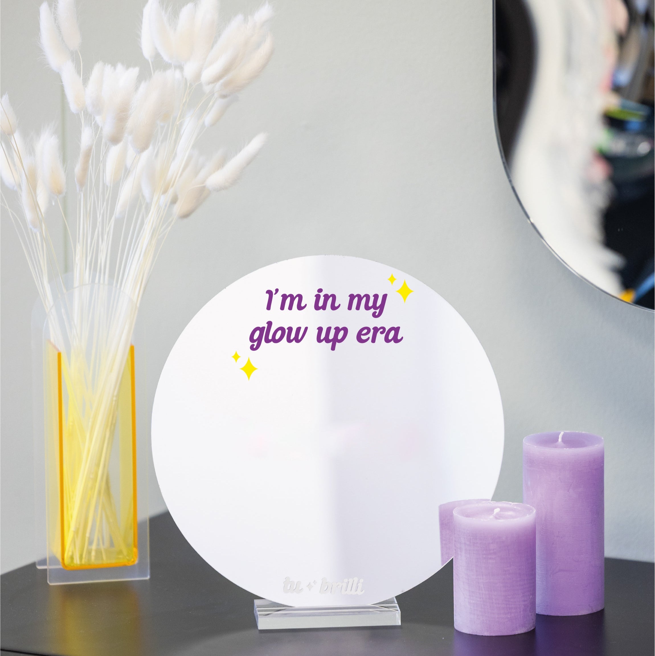 GOOD THINGS TAKE TIME | Sparkle Mirror
