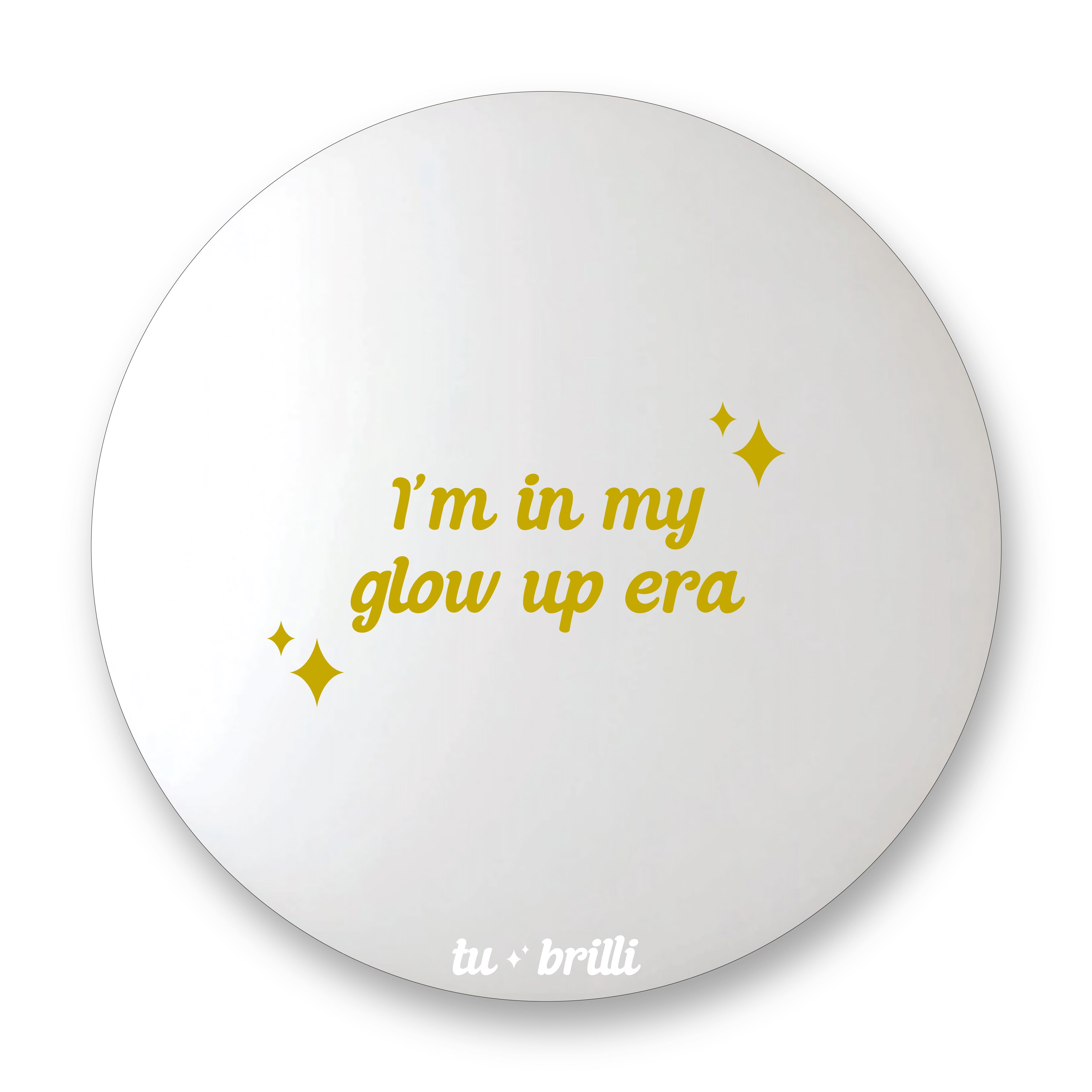GOOD THINGS TAKE TIME | Sparkle Mirror