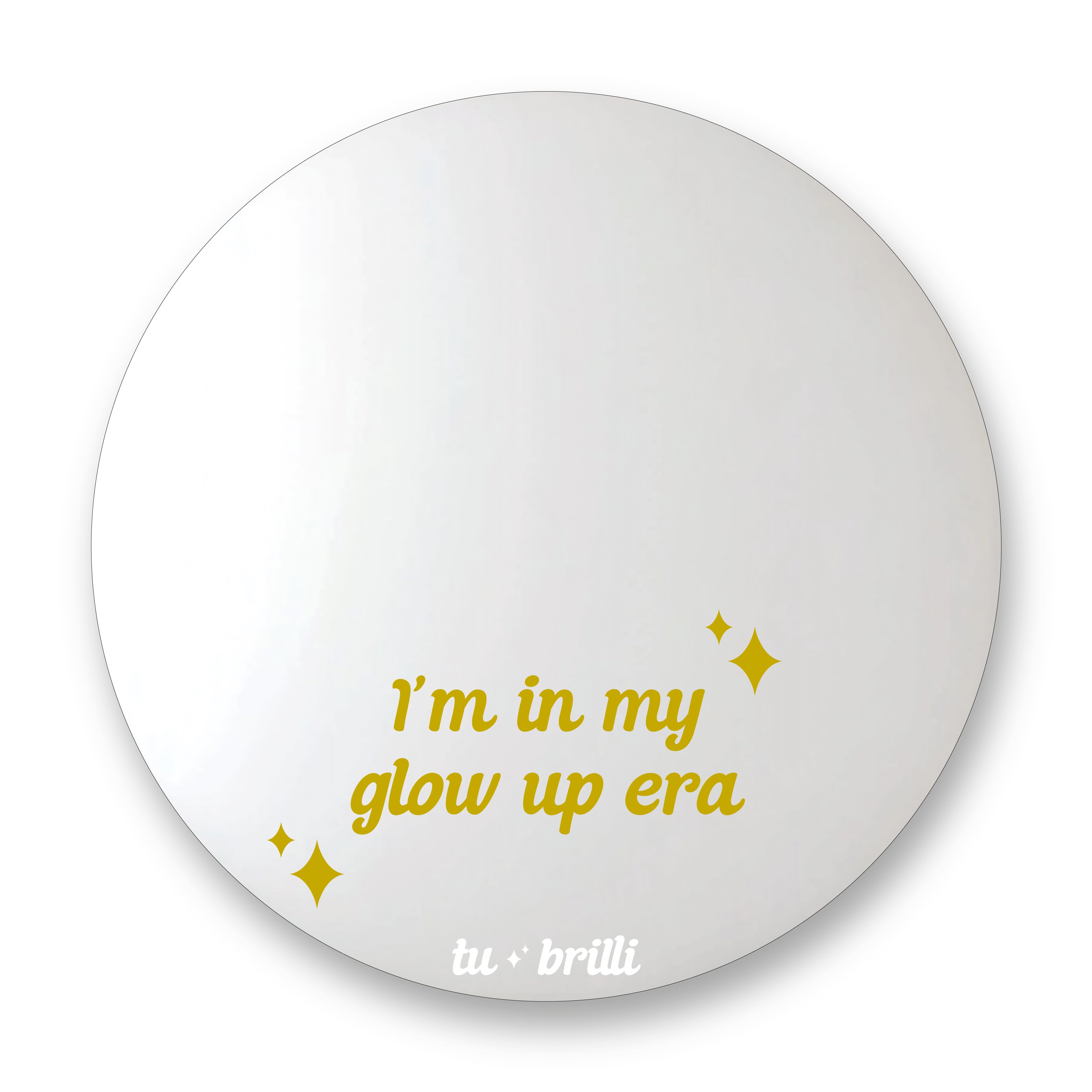 GOOD THINGS TAKE TIME | Sparkle Mirror