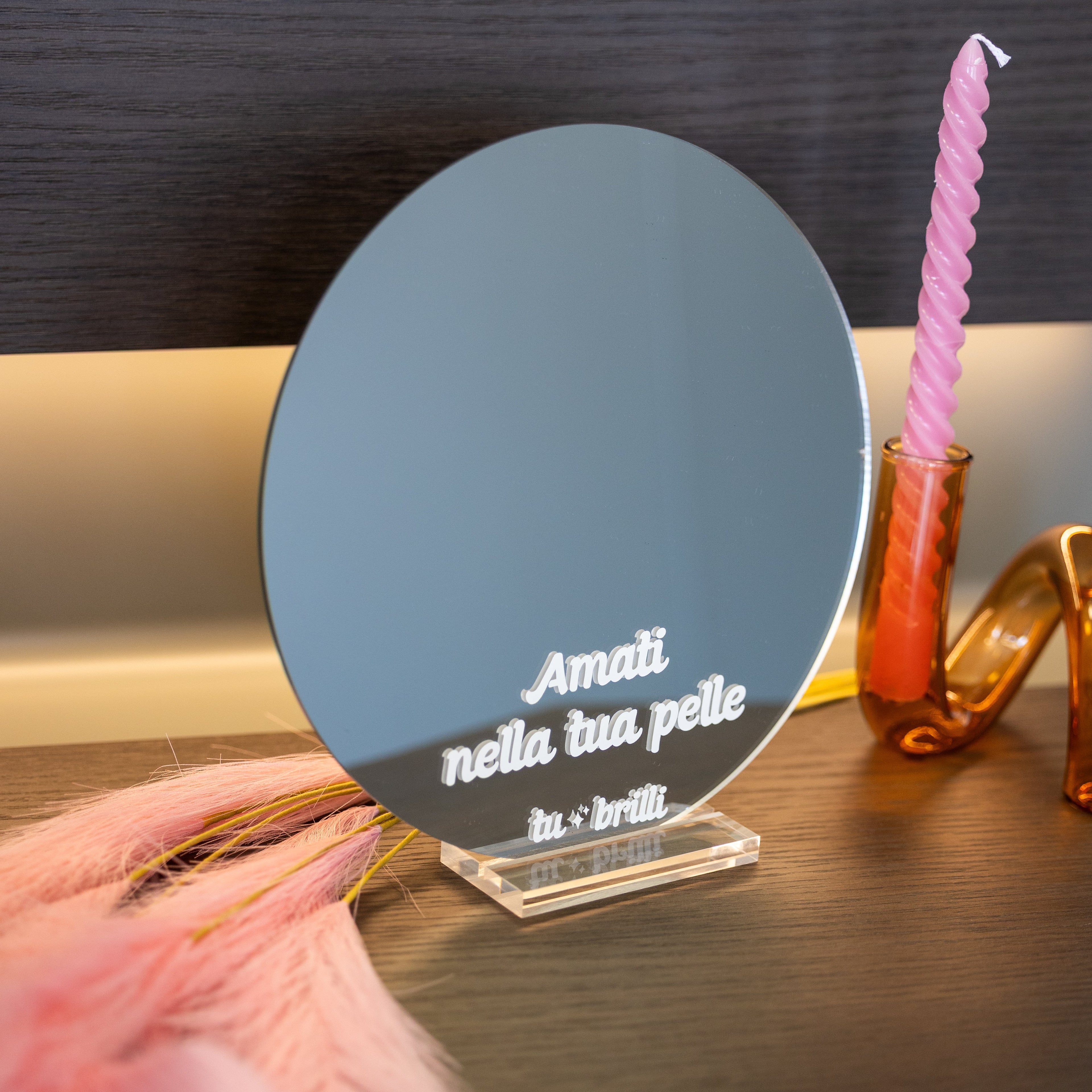 LOVE YOURSELF IN YOUR SKIN | Sparkle Mirror
