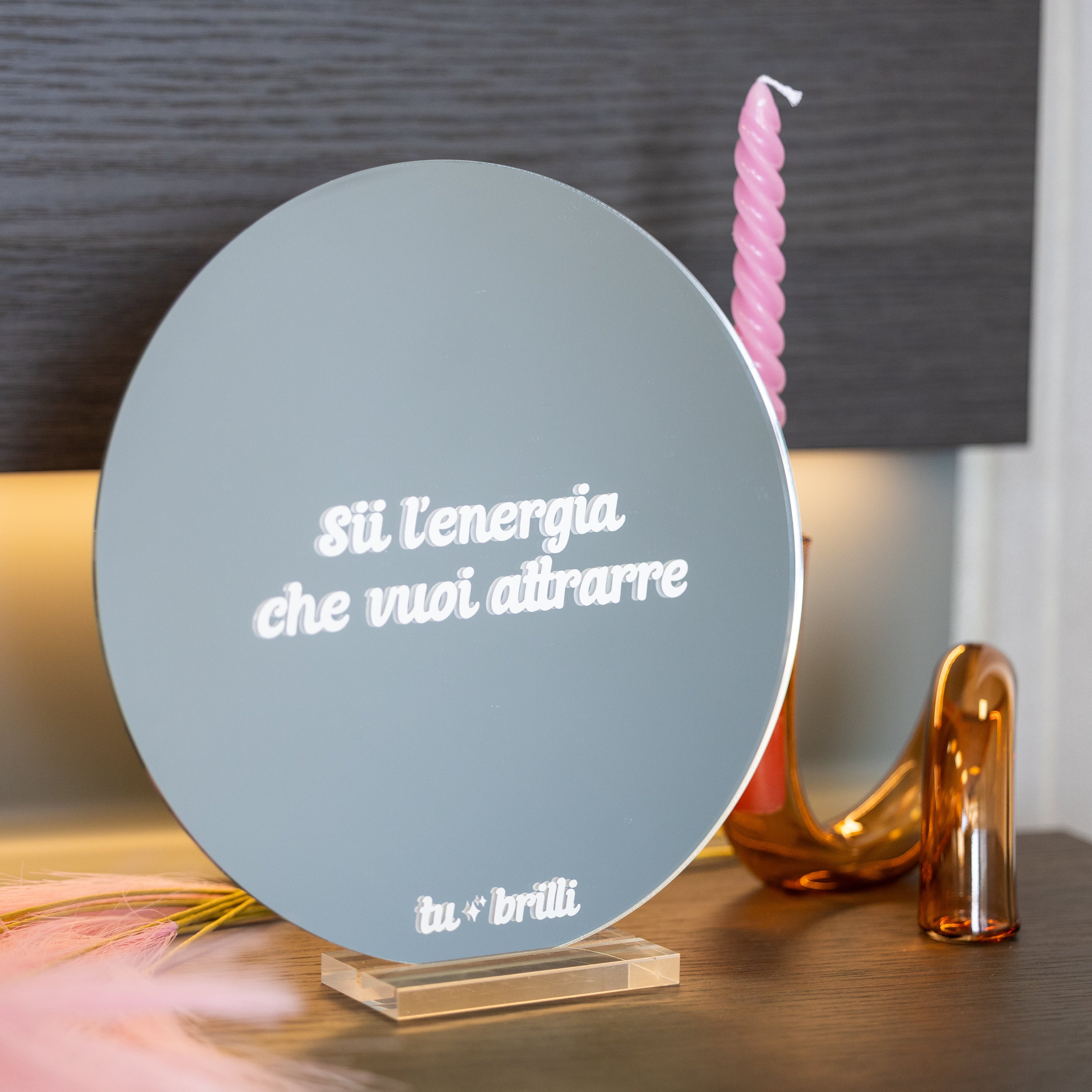 BE THE ENERGY YOU WANT TO ATTRACT | Sparkle Mirror