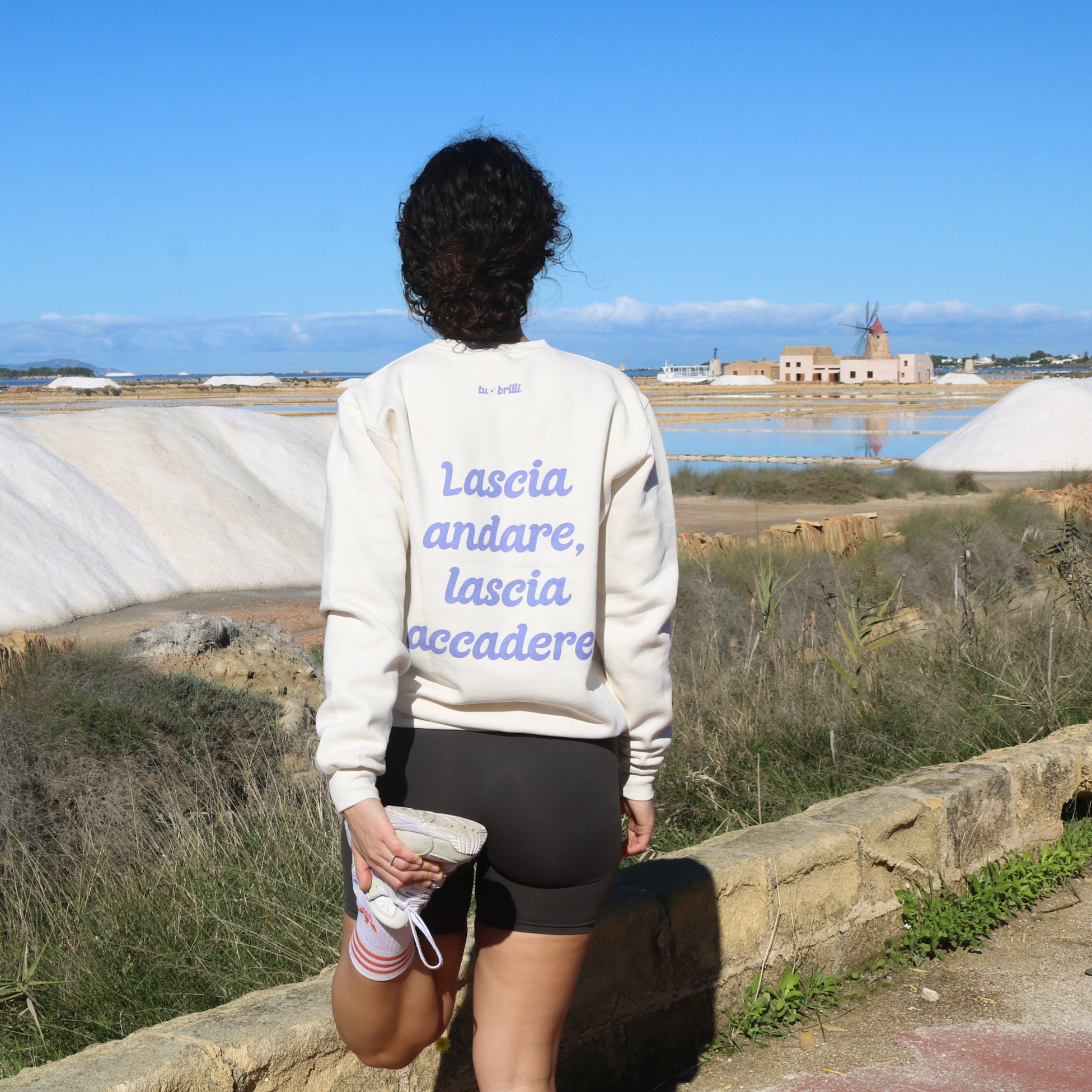 LASCIA ACCADERE | Felpa Motivazionale