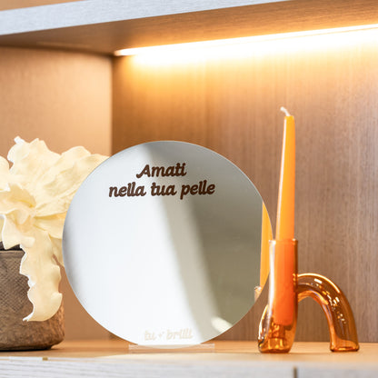 LOVE YOURSELF IN YOUR SKIN | Sparkle Mirror
