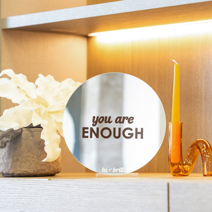 YOU ARE ENOUGH | Sparkle Mirror