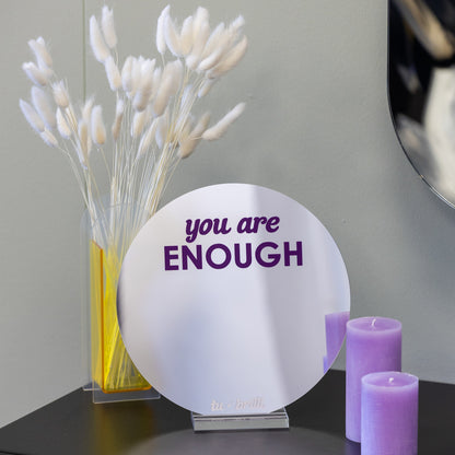 YOU ARE ENOUGH | Sparkle Mirror