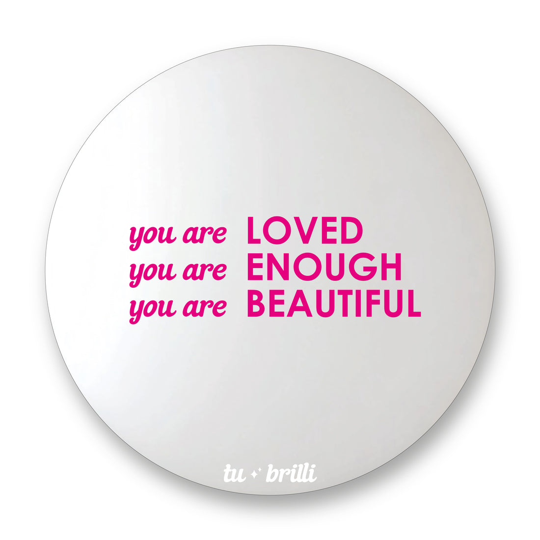 POWER AFFIRMATION | Sparkle Mirror