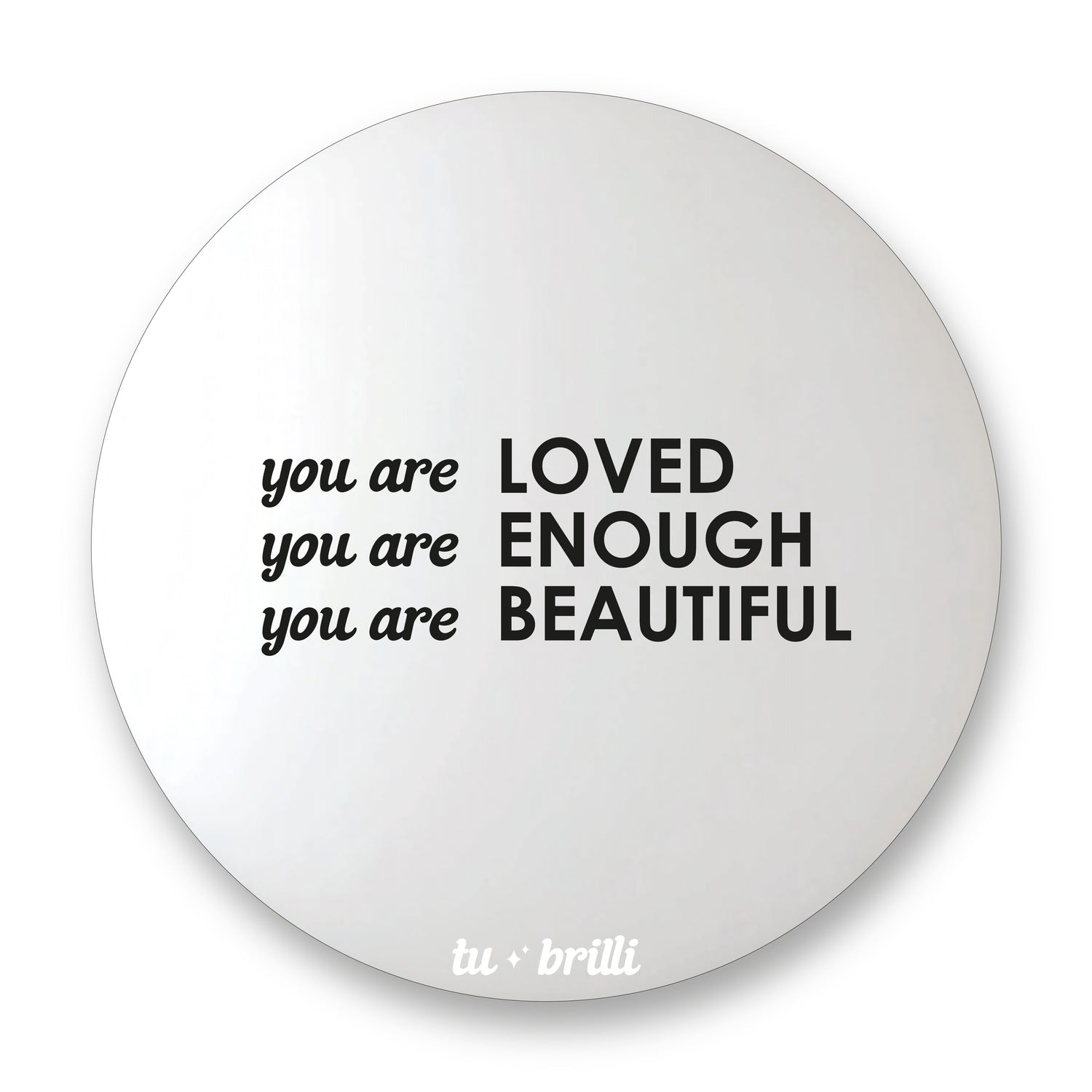 POWER AFFIRMATION | Sparkle Mirror