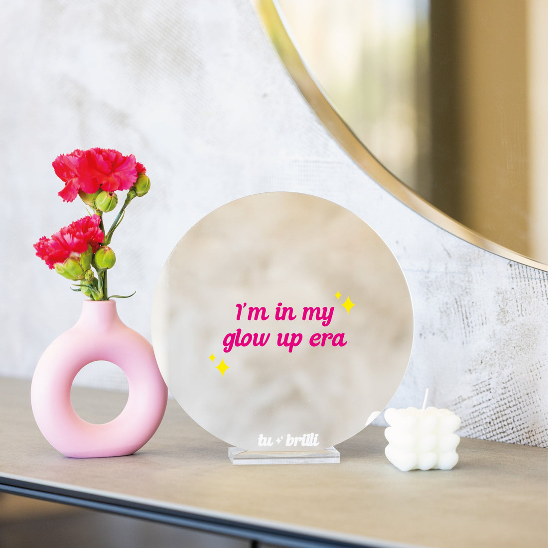 GOOD THINGS TAKE TIME | Sparkle Mirror