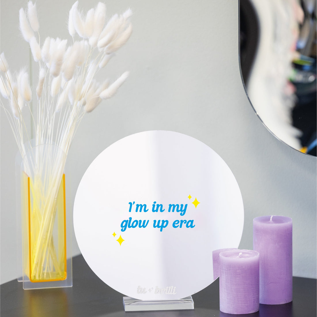 GOOD THINGS TAKE TIME | Sparkle Mirror
