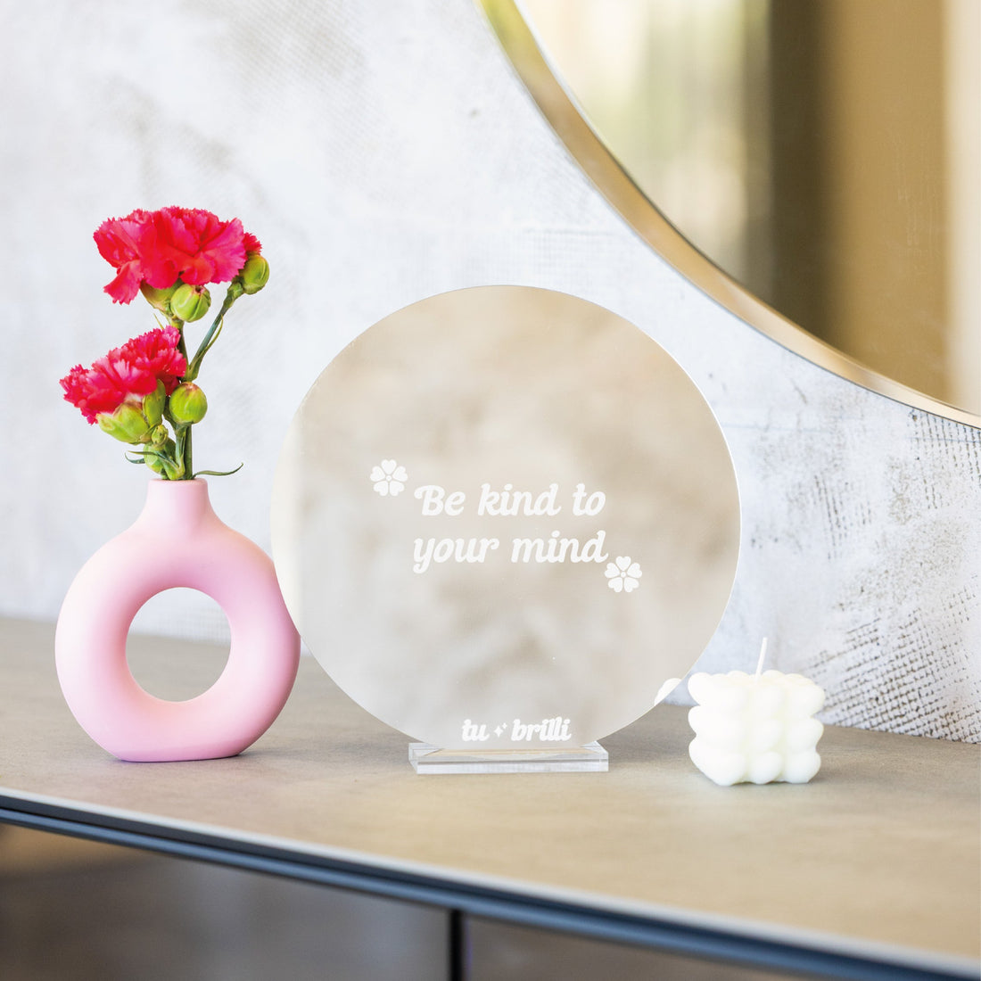 GOOD THINGS TAKE TIME | Sparkle Mirror