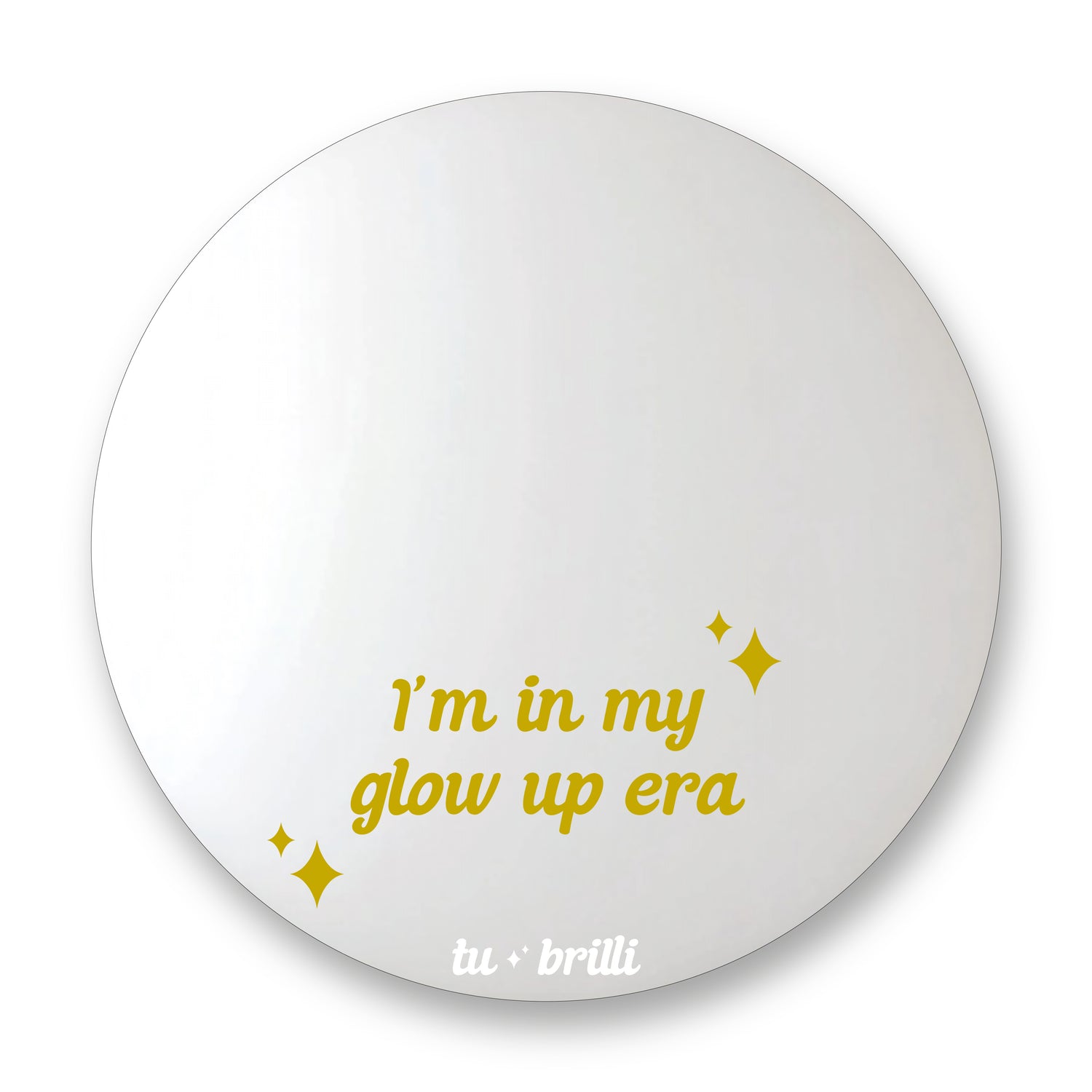 GOOD THINGS TAKE TIME | Sparkle Mirror