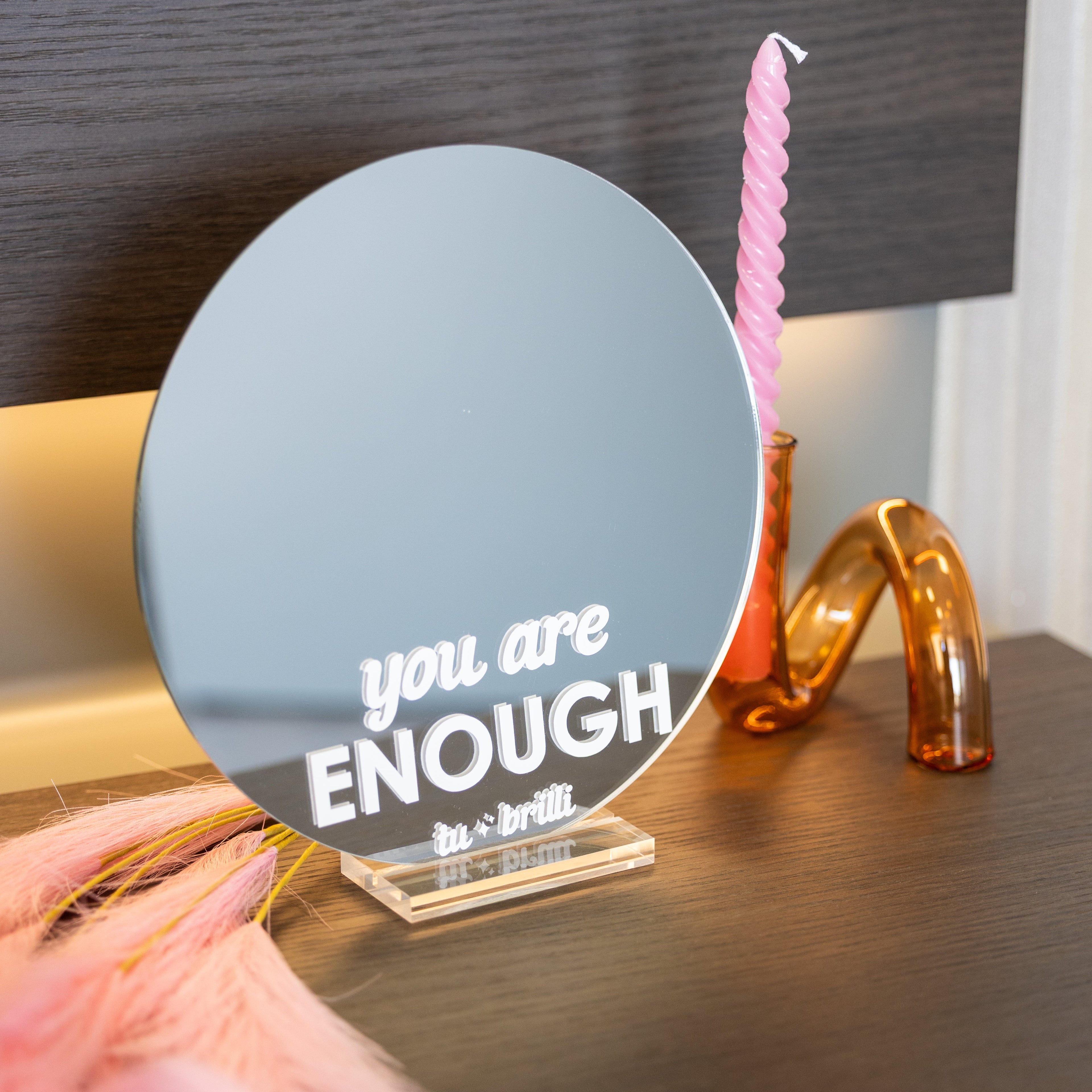 YOU ARE ENOUGH | Sparkle Mirror